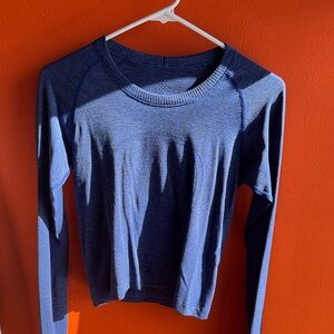 lululemon athletica Navy Long Sleeve Top